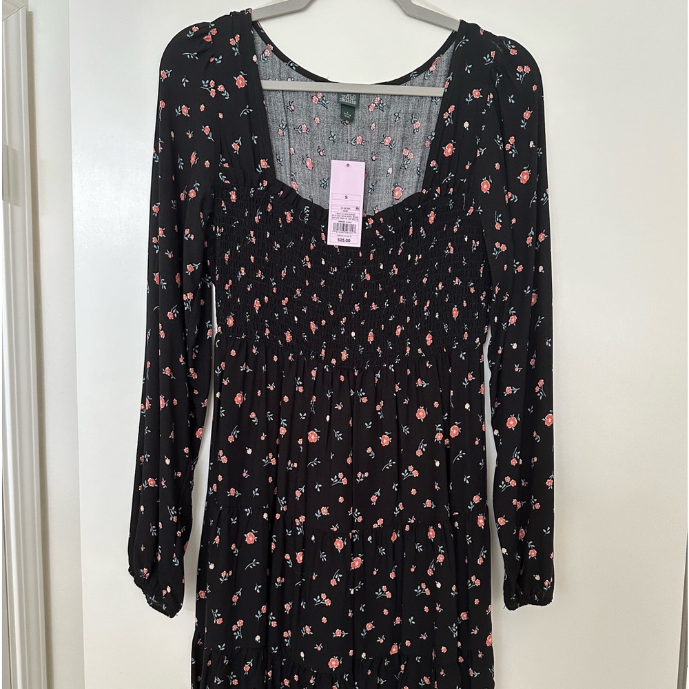Wild Fable tiered floral dress size S